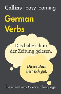 Cover image for Easy Learning German Verbs: Trusted Support for Learning