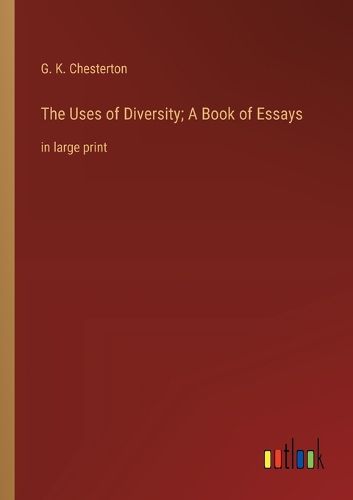 Cover image for The Uses of Diversity; A Book of Essays