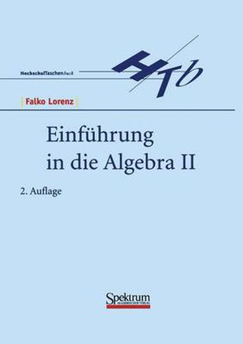 Cover image for Einfuhrung in die Algebra II