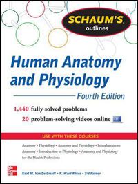 Cover image for Schaum's Outline of Human Anatomy and Physiology