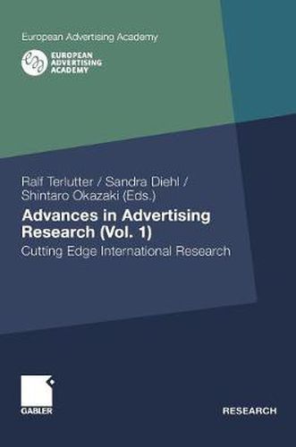 Cover image for Advances in Advertising Research (Vol. 1): Cutting Edge International Research