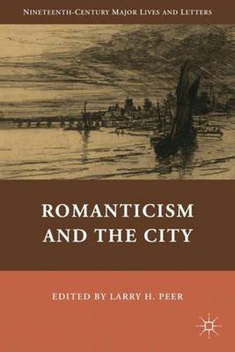 Cover image for Romanticism and the City