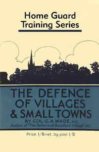 Cover image for Defence of Villages and Small Towns