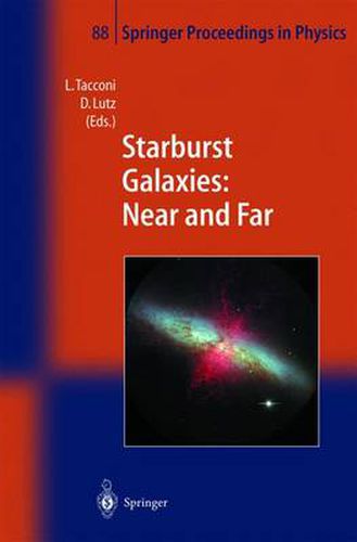 Cover image for Starburst Galaxies: Near and Far: Proceedings of a Workshop Held at Ringberg Castle, Germany, 10-15 September 2000