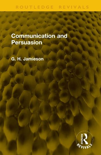 Cover image for Communication and Persuasion