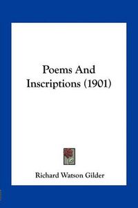 Cover image for Poems and Inscriptions (1901)