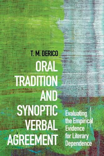 Cover image for Oral Tradition and Synoptic Verbal Agreement