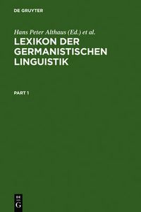 Cover image for Lexikon Der Germanistischen Linguistik