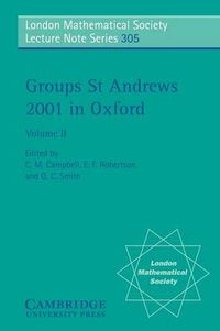 Cover image for Groups St Andrews 2001 in Oxford: Volume 2