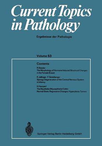 Current Topics in Pathology: Ergebnisse Der Pathology