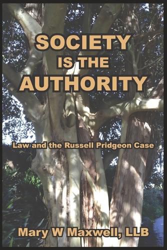 Cover image for Society Is the Authority