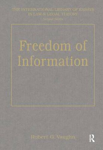 Cover image for Freedom of Information: Local Government and Accountability