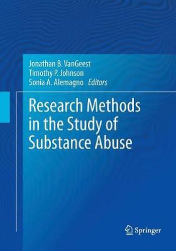 Cover image for Research Methods in the Study of Substance Abuse