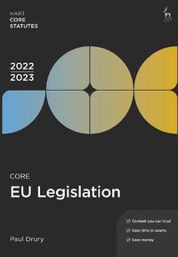 Cover image for Core EU Legislation 2022-23