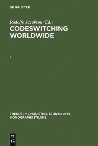 Cover image for Codeswitching Worldwide. [I]