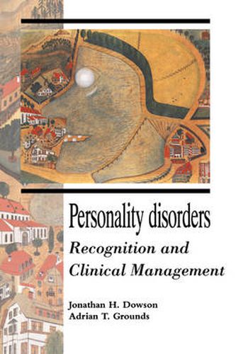 Cover image for Personality Disorders: Recognition and Clinical Management