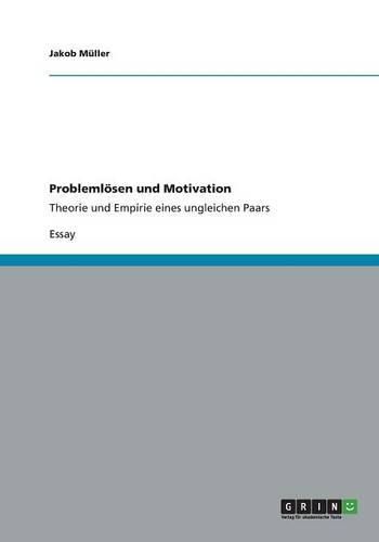 Cover image for Problemloesen und Motivation
