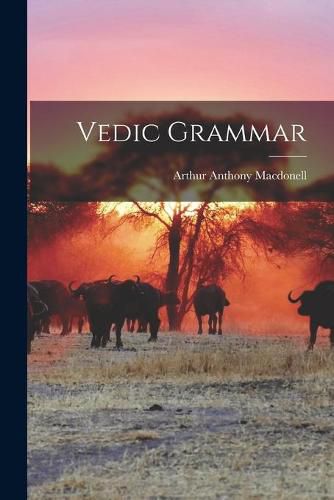 Cover image for Vedic Grammar