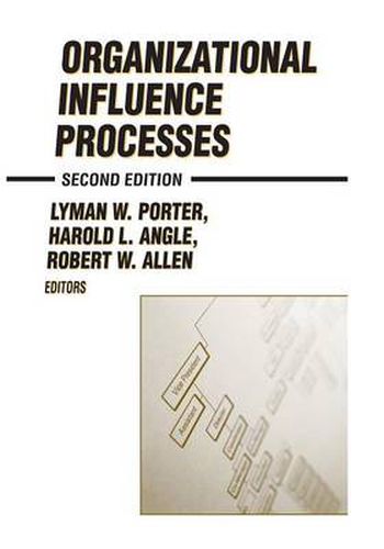 Cover image for Organizational Influence Processes