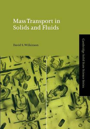 Cover image for Mass Transport in Solids and Fluids