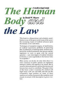 Cover image for The Human Body and the Law: A Medico-legal Study