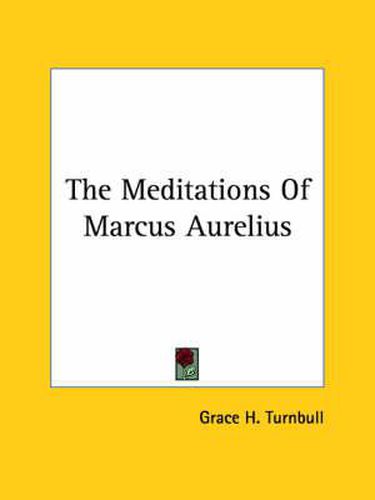 Cover image for The Meditations of Marcus Aurelius