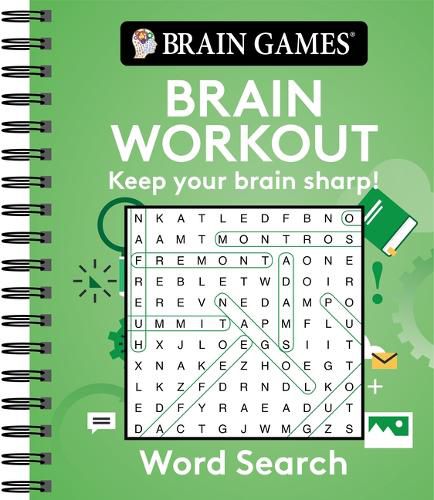 Cover image for Brain Games - Brain Workout: Word Search