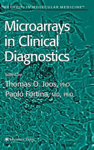 Cover image for Microarrays in Clinical Diagnostics