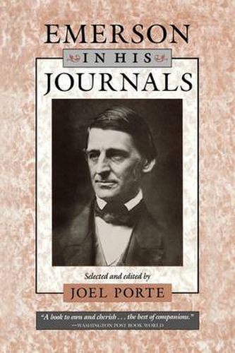 Cover image for Emerson in His Journals