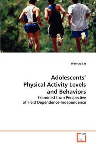 Cover image for Adolescents' Physical Activity Levels and Behaviorse