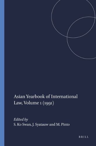 Cover image for Asian Yearbook of International Law, 1991