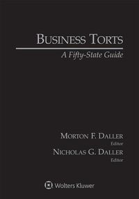 Cover image for Business Torts: A Fifty-State Guide, 2019 Edition