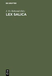 Cover image for Lex Salica