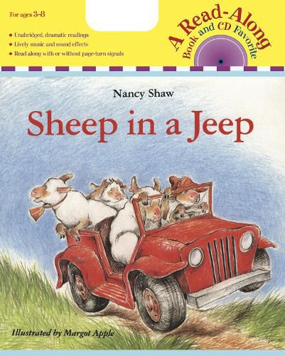 Cover image for Sheep in a Jeep Book & Cd