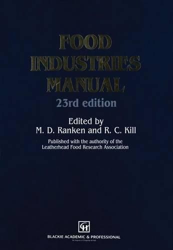 Cover image for Food Industries Manual