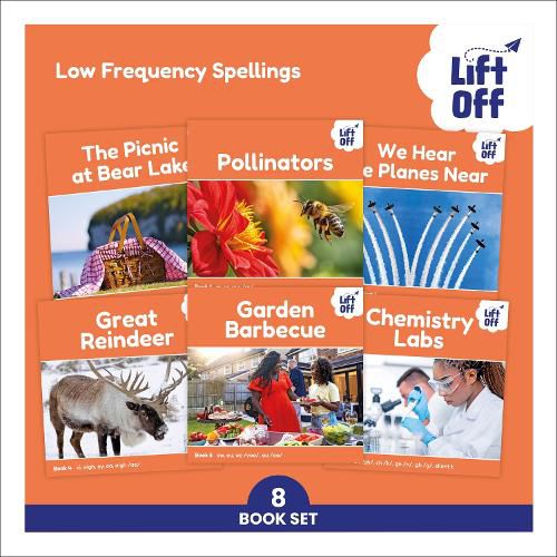 Cover image for Phonic Books Lift Off Readers Low Frequency Spellings