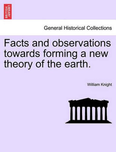 Cover image for Facts and Observations Towards Forming a New Theory of the Earth.
