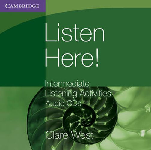 Cover image for Listen Here! Intermediate Listening Activities CDs