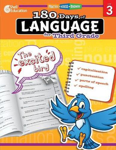 180 Days of Language for Third Grade: Practice, Assess, Diagnose