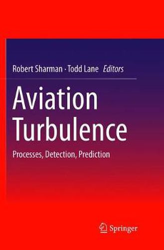 Cover image for Aviation Turbulence: Processes, Detection, Prediction