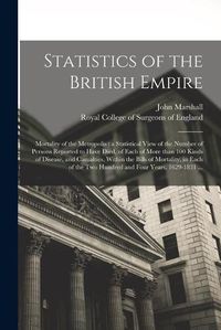 Cover image for Statistics of the British Empire