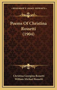 Cover image for Poems of Christina Rossetti (1904)