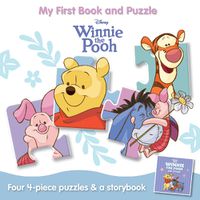 Cover image for Winnie the Pooh: My First Book and Puzzle (Disney)