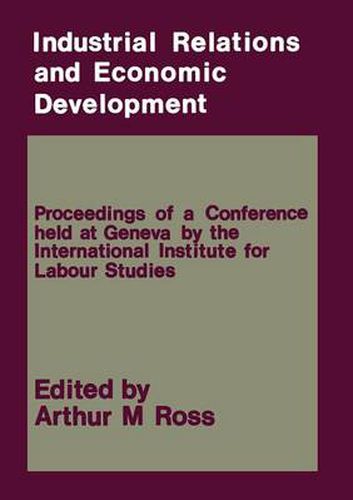 Cover image for Industrial Relations and Economic Development