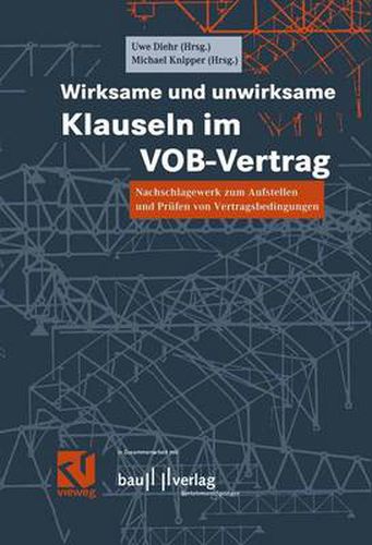 Cover image for Wirksame Und Unwirksame Klauseln Im VOB-Vertrag
