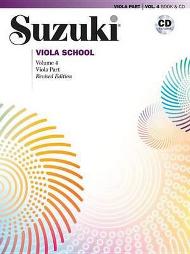 Cover image for Suzuki Viola School, Volume 4 (Revised)