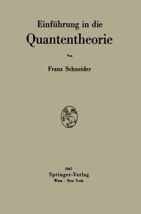 Cover image for Einfuhrung in Die Quantentheorie