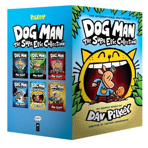 Cover image for Dog Man 1-6: The Supa Epic Collection: From the Creator of Captain Underpants