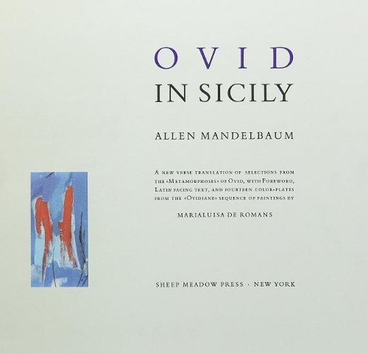 Cover image for Ovid in Sicily