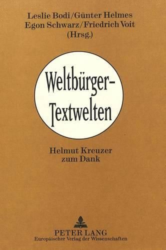 Weltbuerger - Textwelten: Helmut Kreuzer Zum Dank